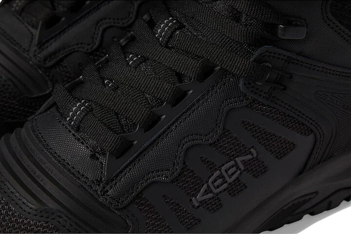 KEEN Utility Reno Mid KBF WP Soft Toe Men's Shoes Black/Black : 9.5 D - Medium, Leather - Image 5