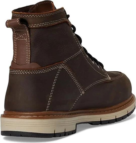 KEEN Utility San Jose 6 Alloy Toe Waterproof 90 Degree Heel Men's Work Boots Bison/Black : 12 EE - Wide, Leather - Image 4