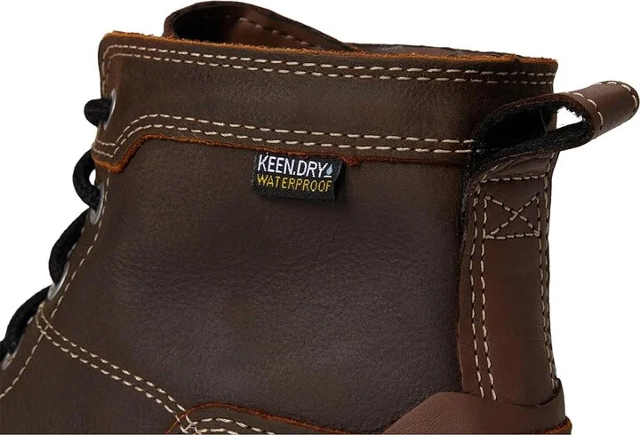 KEEN Utility San Jose 6 Alloy Toe Waterproof 90 Degree Heel Men's Work Boots Bison/Black : 12 EE - Wide, Leather - Image 7