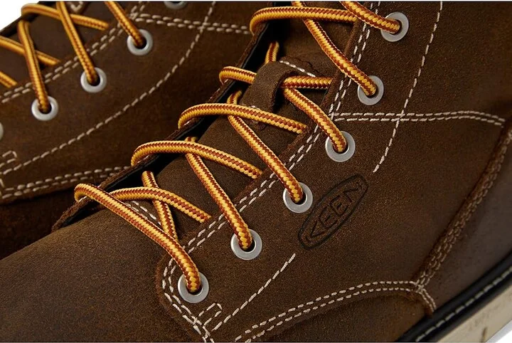 KEEN Utility San Jose 6 (Soft Toe) Men's Work Boots Coffee Bean/Star White : 7.5 D - Medium, Leather - Image 5