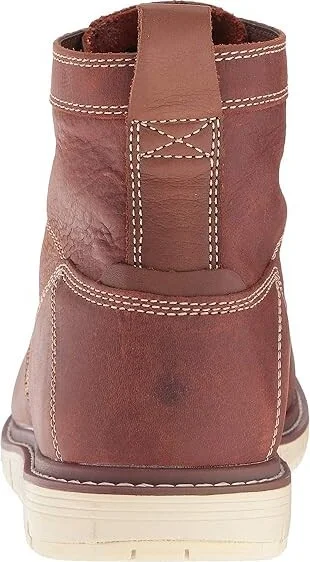 KEEN Utility San Jose 6 (Soft Toe) Men's Work Boots Gingerbread/Off-White : 9.5 EE - Wide, Leather - Image 5