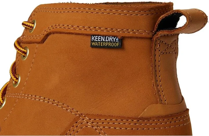 KEEN Utility San Jose 6 Soft Toe Waterproof 90 Degree Heel Men's Work Boots Bistre/Gum : 11.5 EE - Wide, Leather - Image 7