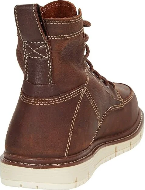 KEEN Utility San Jose 6 Soft Toe Women's Shoes Gingerbread/Gum : 9.5 D - Wide, Leather - Image 4
