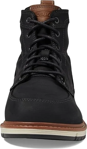 KEEN Utility San Jose Aluminum Toe Men's Work Boots Black/Carmel Cafe : 15 D - Medium, Leather - Image 3