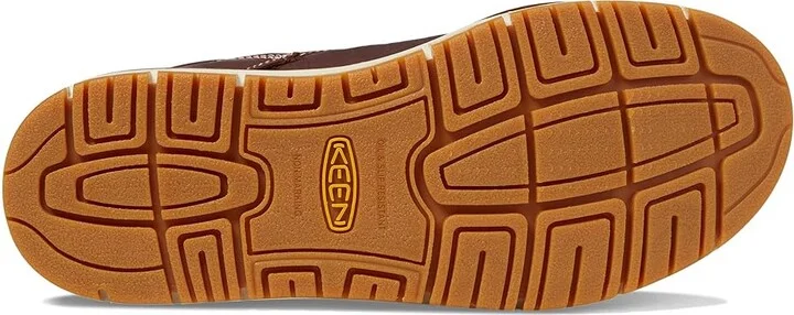 KEEN Utility San Jose Aluminum Toe Men's Work Boots Gingerbread/Off-White : 9.5 EE - Wide, Leather - Image 4