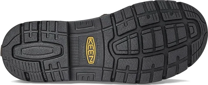 KEEN Utility San Jose Pull-On Boot (Aluminum Toe) Women's Work Boots Cascade Brown/Black : 10 D - Wide, Leather - Image 3