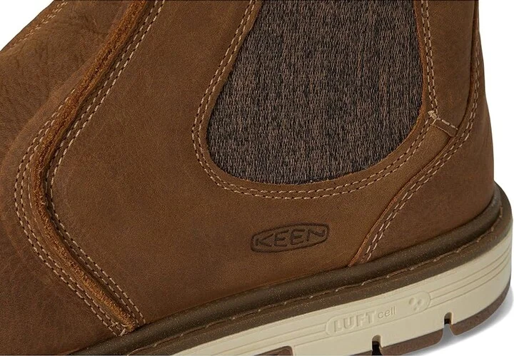 KEEN Utility San Jose Pull-On Boot (Soft Toe) Women's Work Boots Belgian/Gum : 9 D - Wide, Leather - Image 7