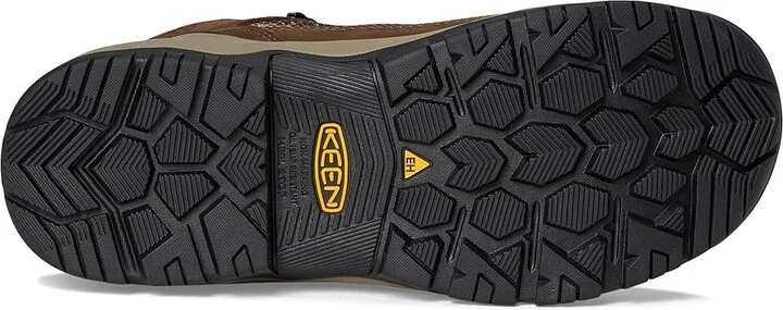 KEEN Utility Skokie Waterproof Work Boot (Soft Toe) Men's Shoes Camo/Black : 8.5 D - Medium, Leather - Image 3