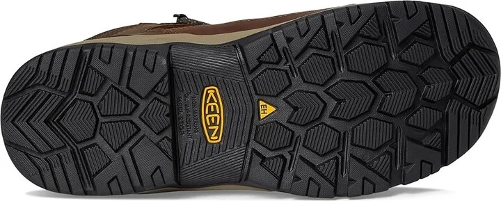 KEEN Utility Skokie Waterproof Work Boot (Soft Toe) Men's Shoes Forest Night/Black : 11 D - Medium, Leather - Image 3