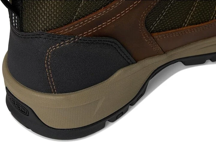 KEEN Utility Skokie Waterproof Work Boot (Soft Toe) Men's Shoes Forest Night/Black : 11 D - Medium, Leather - Image 7