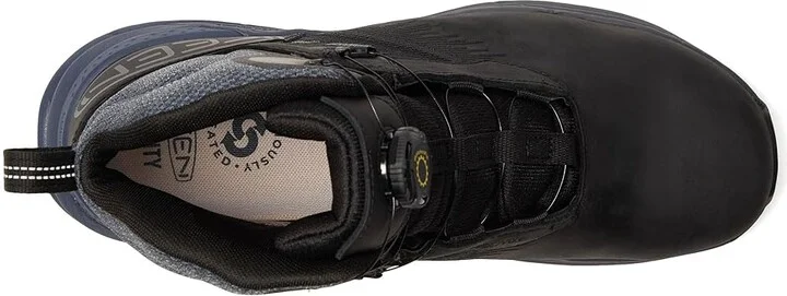KEEN Utility Snapline RF Waterproof Boot (Carbon-Fiber Toe) Men's Work Boots Vintage Indigo/Black : 7 EE - Wide, Leather/Textile - Image 2