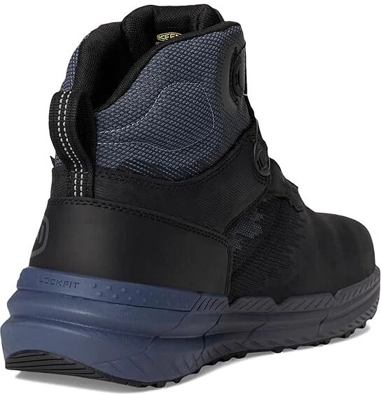 KEEN Utility Snapline RF Waterproof Boot (Carbon-Fiber Toe) Men's Work Boots Vintage Indigo/Black : 7 EE - Wide, Leather/Textile - Image 4