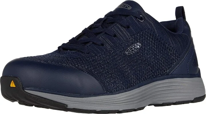 KEEN Utility Sparta Aluminum Toe Women's Shoes Blue Depths/Sky Dive : 9.5 B - Medium, Synthetic/Textile - Image 2