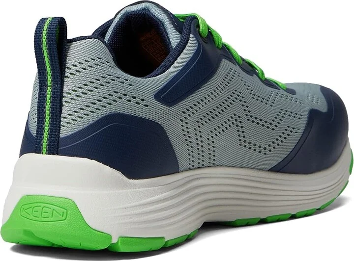 KEEN Utility Sparta II (Alloy Toe) Men's Shoes Puritan Gray/Pageant Blue : 9.5 EE - Wide, Textile/Synthetic - Image 4