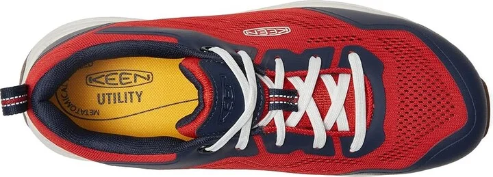 KEEN Utility Sparta II (Alloy Toe) Men's Shoes Rubicondo/Pageant Blue : 9.5 D - Medium, Textile/Synthetic - Image 2