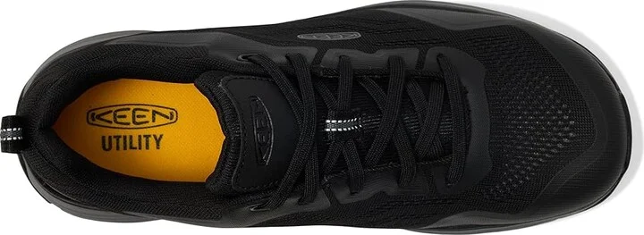KEEN Utility Sparta II (Alloy Toe) Men's Shoes Steel Grey/Black : 9.5 EE - Wide, Textile/Synthetic - Image 2