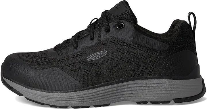 KEEN Utility Sparta II (Alloy Toe) Men's Shoes Steel Grey/Black : 9.5 EE - Wide, Textile/Synthetic - Image 6