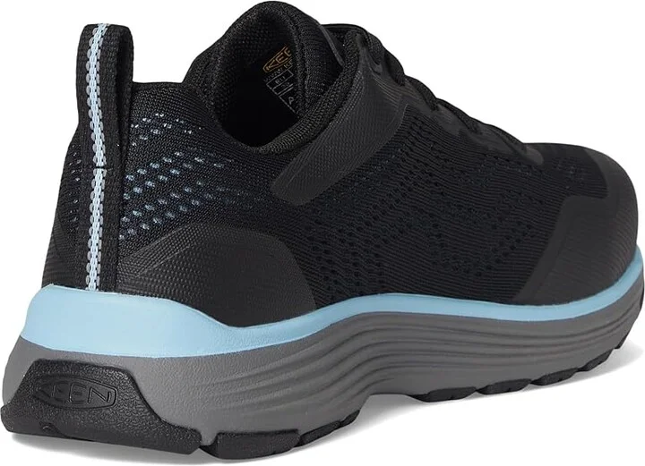 KEEN Utility Sparta II (Alloy Toe) Women's Shoes Airy Blue/Black : 7.5 D - Wide, Textile/Synthetic - Image 4