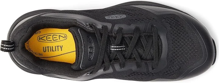 KEEN Utility Sparta II (Alloy Toe) Women's Shoes Black/Black : 9.5 B - Medium, Textile/Synthetic - Image 2