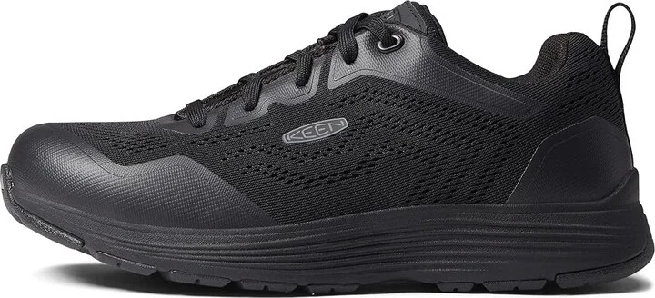KEEN Utility Sparta II (Alloy Toe) Women's Shoes Black/Black : 9.5 B - Medium, Textile/Synthetic - Image 6