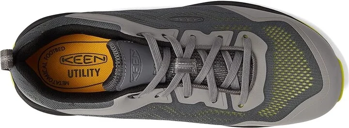 KEEN Utility Sparta II ESD (Alloy Toe) Men's Shoes Steel Grey/Evening Primrose : 9.5 EE - Wide, Textile/Synthetic - Image 2