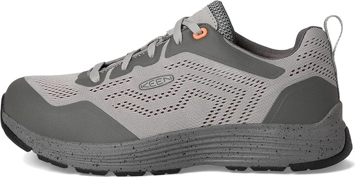 KEEN Utility Sparta II ESD (Alloy Toe) Women's Shoes Drizzle/Papaya : 9.5 D - Wide, Textile/Synthetic - Image 6