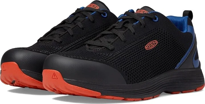 KEEN Utility Sparta Salt Lake City Men's Shoes Delta Blue/Delta Red : 8.5 D - Medium, Textile