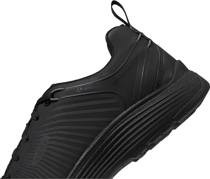 KEEN Utility Sparta XT (Aluminum Toe) Men's Shoes Black/Black : 9.5 EE - Wide, Synthetic - Image 4