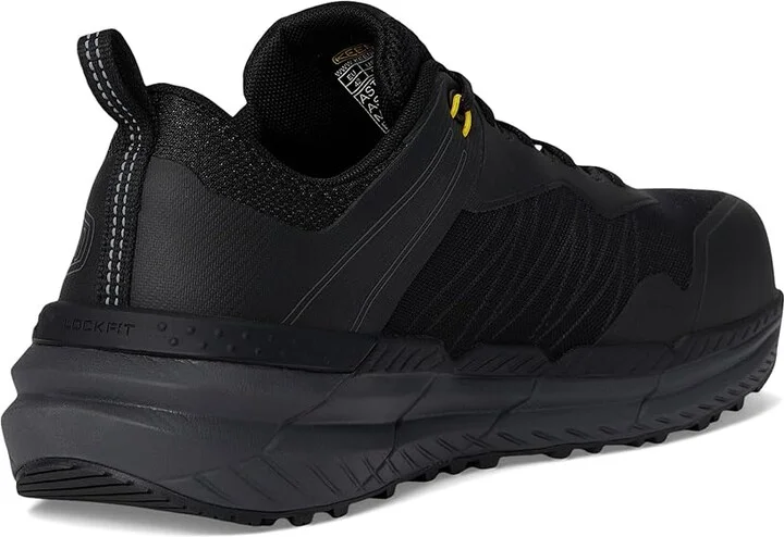 KEEN Utility Speedworks Work Sneakers (Carbon-Fiber Toe) Men's Work Boots Black/Steel Grey : 8 D - Medium - Image 4