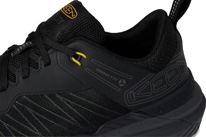 KEEN Utility Speedworks Work Sneakers (Carbon-Fiber Toe) Men's Work Boots Black/Steel Grey : 8 D - Medium - Image 7