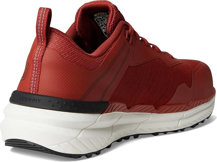 KEEN Utility Speedworks Work Sneakers (Carbon-Fiber Toe) Men's Work Boots Red Ochre/Black : 11 D - Medium, Synthetic - Image 4