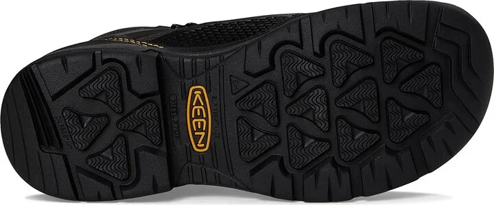 KEEN Utility Stronglite 6 Waterproof Boot (Comp Toe) Men's Hiking Boots Black/Black : 10.5 EE - Wide, Synthetic - Image 3