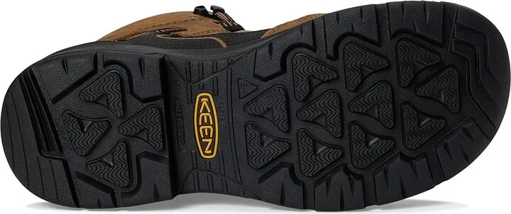 KEEN Utility Targhee IV Waterproof Work Boot (Carbon Toe) Men's Shoes Belgian/Black : 15 D - Medium, Leather - Image 3