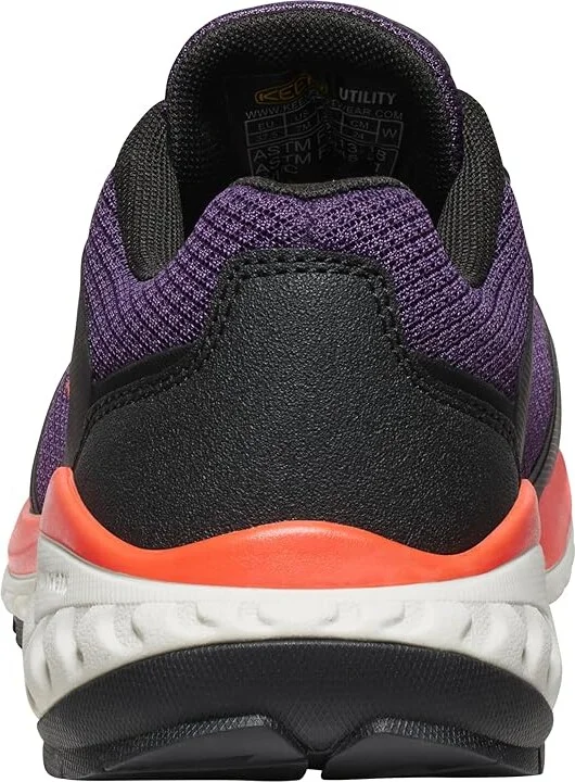 KEEN Utility Tempe Comp Toe Women's Shoes Sweet Grape/Black : 8 B - Medium - Image 4