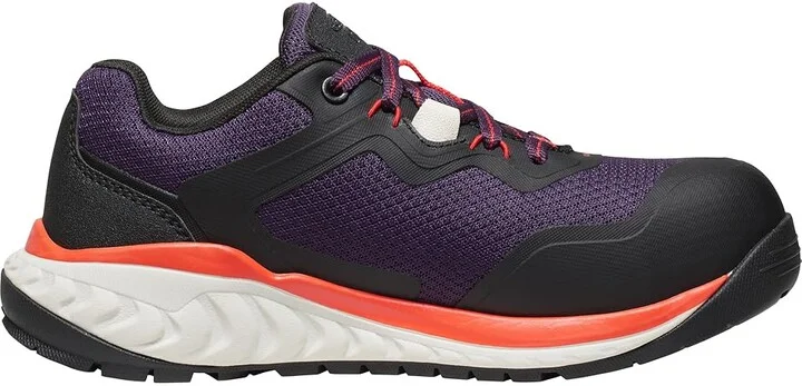 KEEN Utility Tempe Comp Toe Women's Shoes Sweet Grape/Black : 8 B - Medium - Image 6