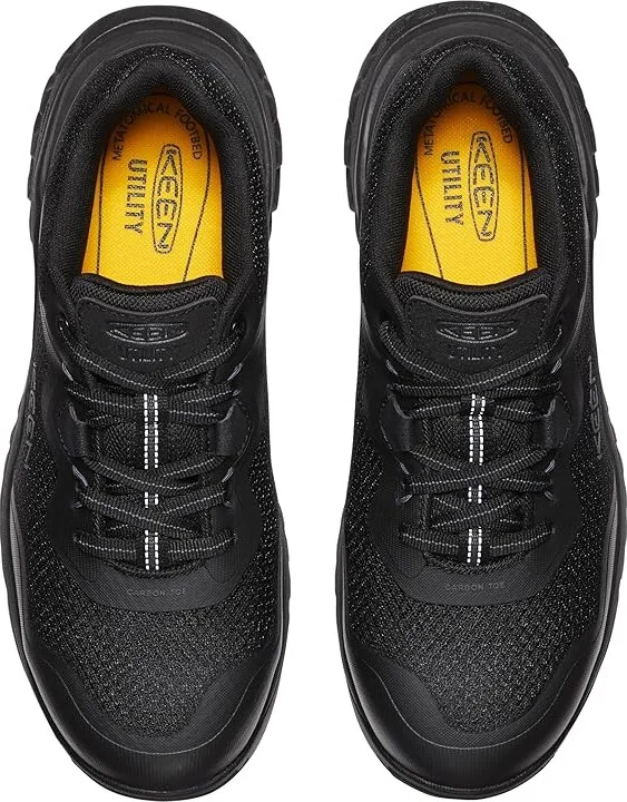 KEEN Utility Tempe Men's Shoes Black/Black : 10 D - Medium - Image 2