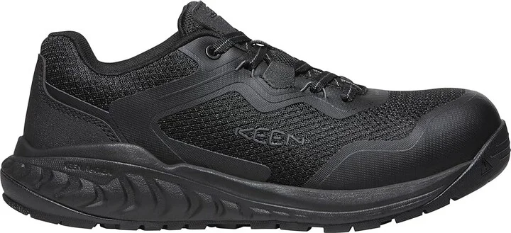KEEN Utility Tempe Men's Shoes Black/Black : 10 D - Medium - Image 6
