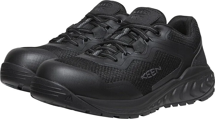 KEEN Utility Tempe Men's Shoes Black/Black : 10 D - Medium
