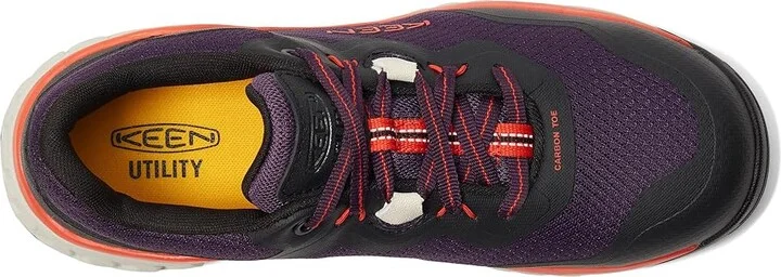 KEEN Utility Tempe Men's Shoes Sweet Grape/Black : 15 D - Medium - Image 2