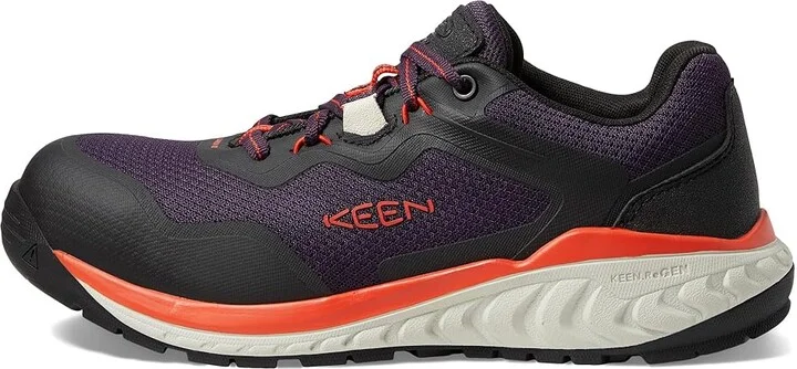 KEEN Utility Tempe Men's Shoes Sweet Grape/Black : 15 D - Medium - Image 6