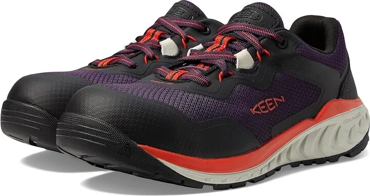KEEN Utility Tempe Men's Shoes Sweet Grape/Black : 15 D - Medium