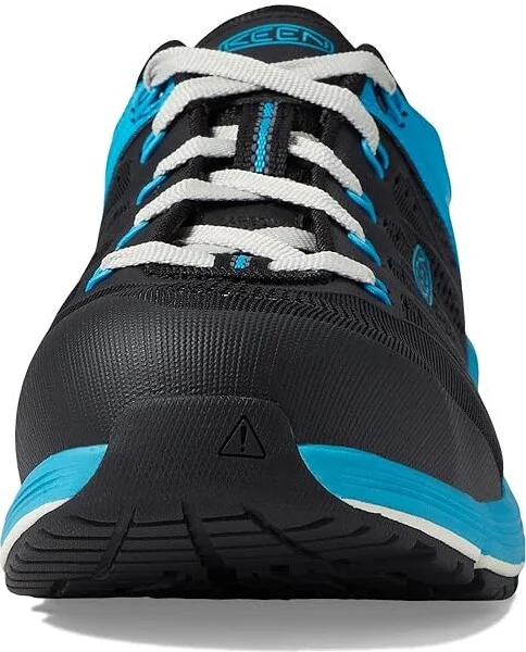 KEEN Utility Vista Energy (Comp Toe) Men's Shoes Hawaiian Ocean/Black : 9.5 D - Medium, Textile/Synthetic - Image 5