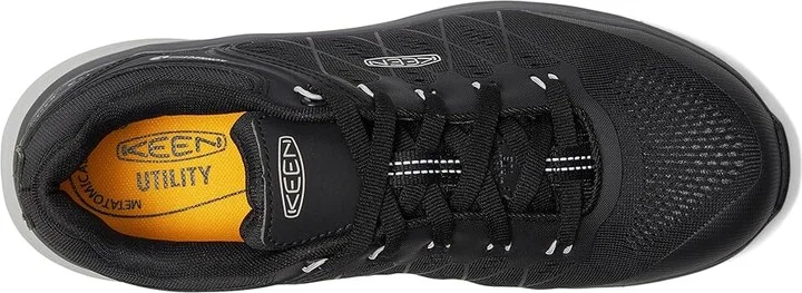 KEEN Utility Vista Energy (Comp Toe) Men's Shoes Vapor/Black : 9.5 EE - Wide, Textile/Synthetic - Image 2