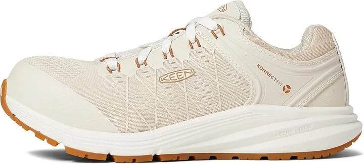 KEEN Utility Vista Energy (Comp Toe) Women's Shoes Birch/Brown Sugar : 9.5 D - Wide, Textile/Synthetic - Image 6