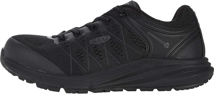 KEEN Utility Vista Energy (Comp Toe) Women's Shoes Black/Raven : 9.5 B - Medium, Textile/Synthetic - Image 6