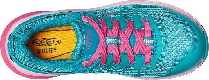 KEEN Utility Vista Energy (Comp Toe) Women's Shoes Capri Breeze/Hot Pink : 9.5 B - Medium, Textile/Synthetic - Image 2