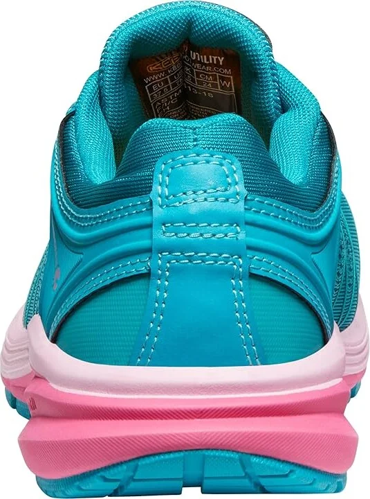 KEEN Utility Vista Energy (Comp Toe) Women's Shoes Capri Breeze/Hot Pink : 9.5 B - Medium, Textile/Synthetic - Image 4