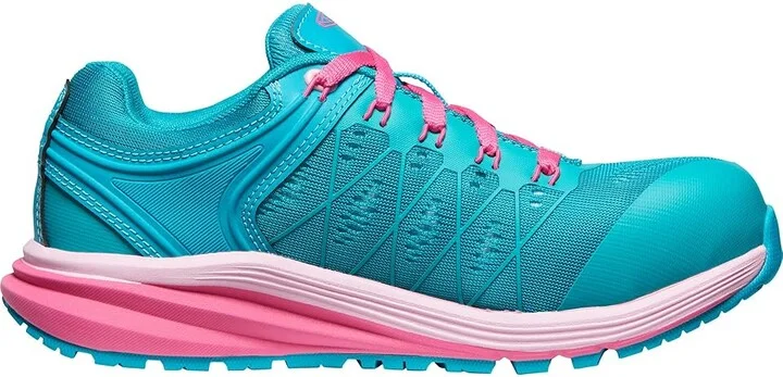 KEEN Utility Vista Energy (Comp Toe) Women's Shoes Capri Breeze/Hot Pink : 9.5 B - Medium, Textile/Synthetic - Image 5