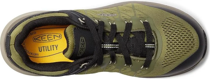 KEEN Utility Vista Energy (Comp Toe) Women's Shoes Capulet Olive/Black : 9 B - Medium, Textile/Synthetic - Image 2