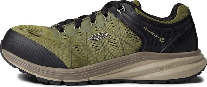 KEEN Utility Vista Energy (Comp Toe) Women's Shoes Capulet Olive/Black : 9 B - Medium, Textile/Synthetic - Image 5